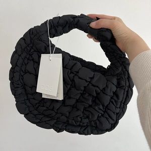 Cos quilted black mini bag NWT